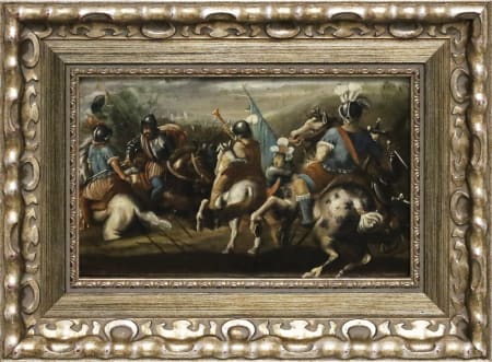 Scuola Napoletana — Battaglia